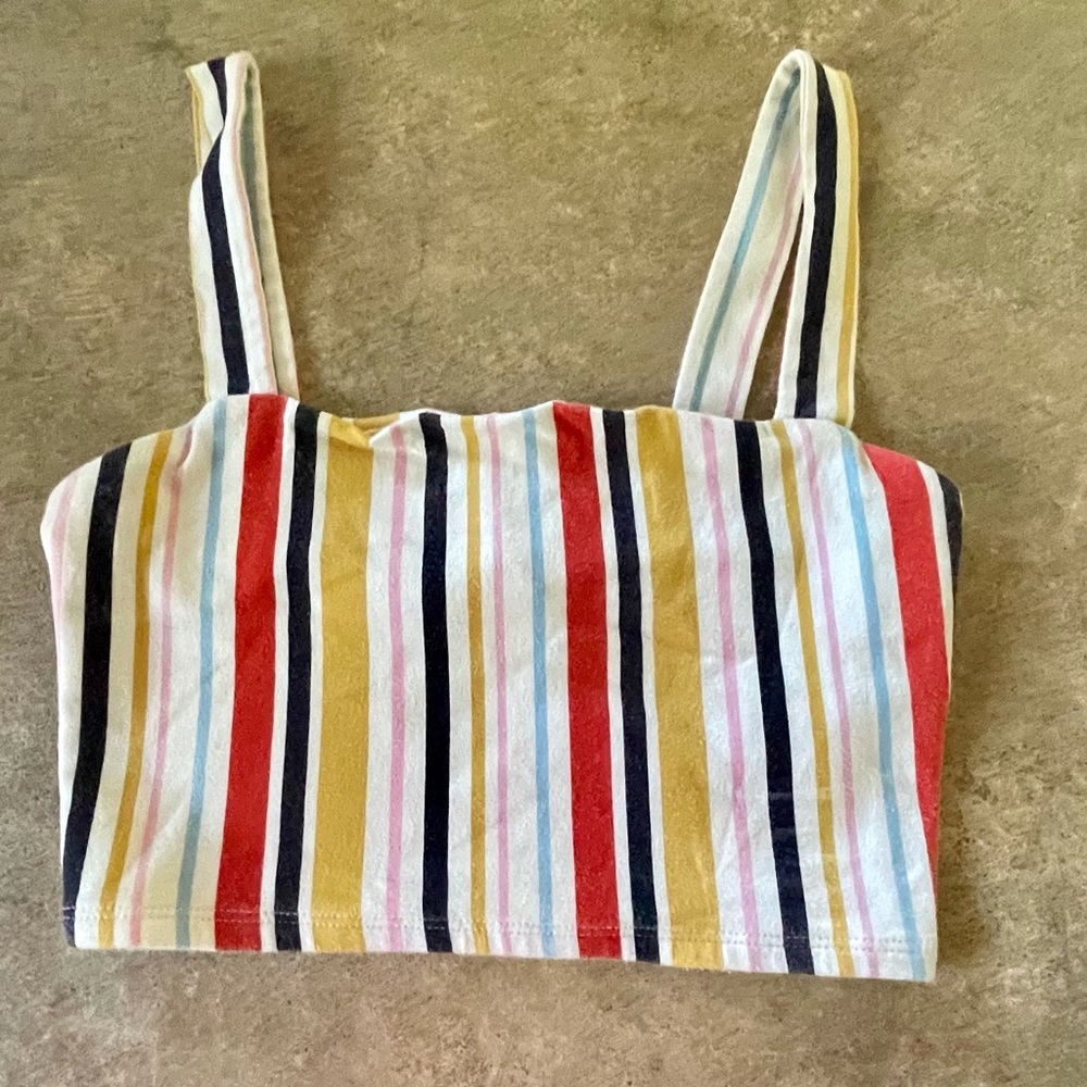 Cute fun multicolor top